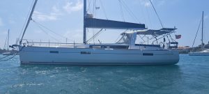 exterior, Beneteau 45 Oceanis, sailboat for sale