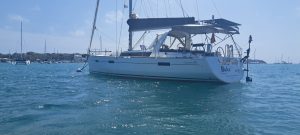 exterior, Beneteau 45 Oceanis, sailboat for sale