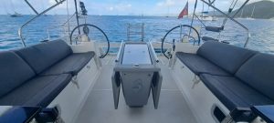 cockpit, Beneteau 45 Oceanis, sailboat for sale