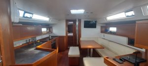 salon, Beneteau 45 Oceanis, sailboat for sale