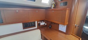 navigation station, Beneteau 45 Oceanis, sailboat for sale