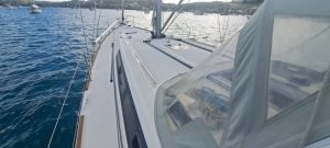 deck, Beneteau 45 Oceanis, sailboat for sale