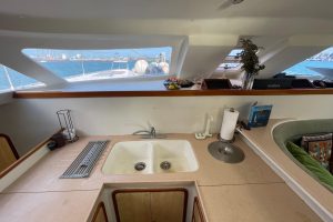 interior, Knysna 480, catamaran for sale