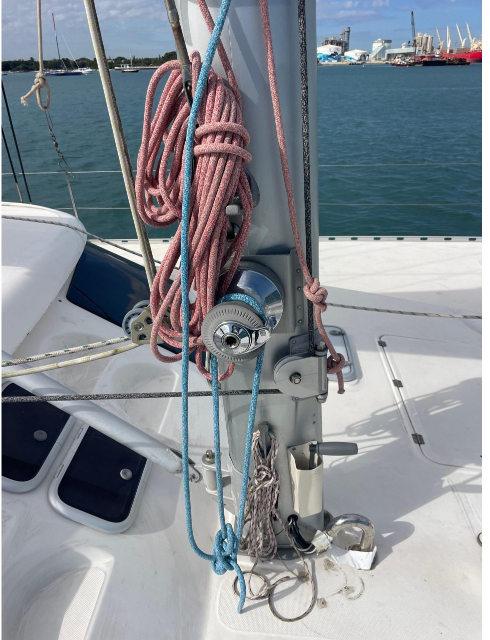 deck, Knysna 480, catamaran for sale