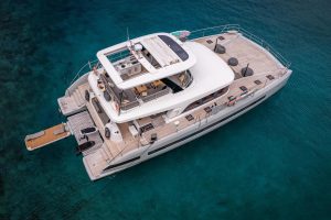 exterior, Lagoon Sixty 7, power catamaran for sale