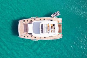 exterior, Lagoon Sixty 7, power catamaran for sale