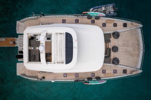 exterior, Lagoon Sixty 7, power catamaran for sale
