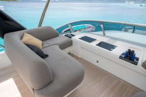 cockpit, Lagoon Sixty 7, power catamaran for sale