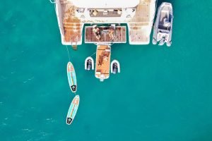 exterior, Lagoon Sixty 7, power catamaran for sale