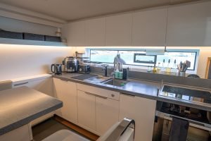 interior, Lagoon Sixty 7, power catamaran for sale