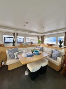 salon, Lagoon 450, catamaran for sale