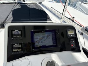 helm, Lagoon 450, catamaran for sale