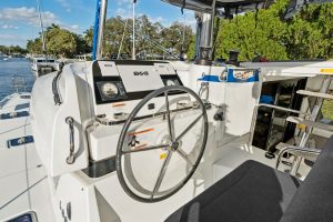 helm, Lagoon 42, catamaran for sale