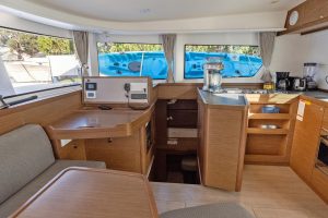 navigation station, Lagoon 42, catamaran for sale