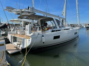 exterior, Beneteau 54 Oceanis, sailboat for sale