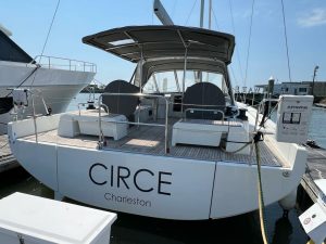 cockpit, Beneteau 54 Oceanis, sailboat for sale