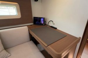 navigation station, Beneteau 54 Oceanis, sailboat for sale