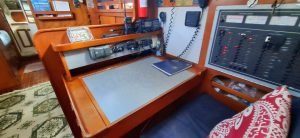 navigation station, Caliber 47, sailboat for sale