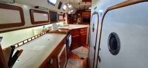 interior, Caliber 47, sailboat for sale