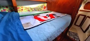 bed, Caliber 47, sailboat for sale