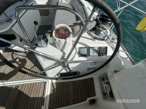helm, Jeanneau 54DS, sailboat for sale