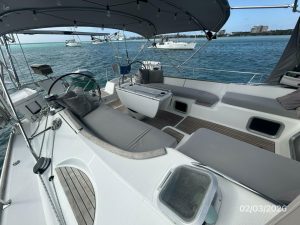 cockpit, Jeanneau 54DS, sailboat for sale