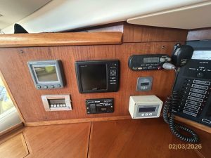 navigation station, Jeanneau 54DS, sailboat for sale