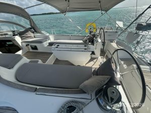 cockpit, Jeanneau 54DS, sailboat for sale