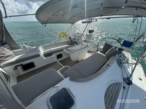 cockpit, Jeanneau 54DS, sailboat for sale
