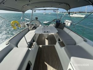 cockpit, Jeanneau 54DS, sailboat for sale