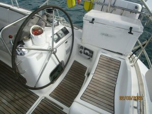 helm, Jeanneau 54DS, sailboat for sale