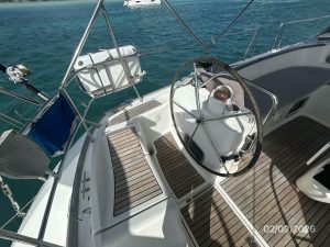 helm, Jeanneau 54DS, sailboat for sale