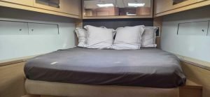 bed, Dufour 530, sailboat for sale