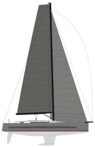 diagram, Dufour 530, sailboat for sale