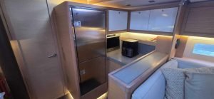 interior, Dufour 530, sailboat for sale
