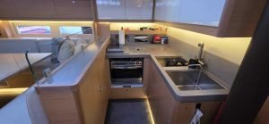 interior, Dufour 530, sailboat for sale