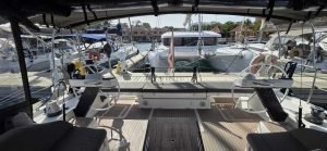 cockpit, Dufour 530, sailboat for sale