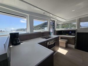 interior, Bali 4.2, catamaran for sale