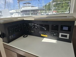 navigation station, Bali 4.2, catamaran for sale