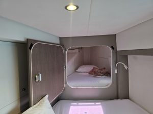 bed, Bali 4.2, catamaran for sale