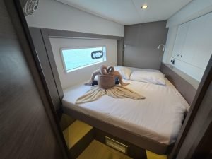 bed, Bali 4.2, catamaran for sale
