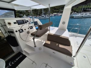 helm, Voyage 480, catamaran for sale