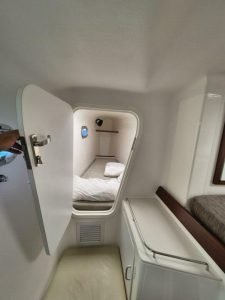 bed, Voyage 480, catamaran for sale