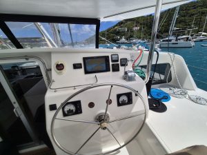 helm, Voyage 480, catamaran for sale