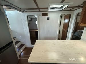 interior, Great Harbour N37, trawler for sale