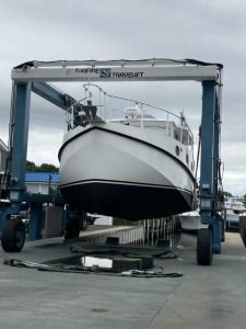 boatyard, Great Harbour N37, trawler for sale