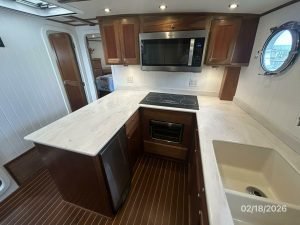 interior, Great Harbour N37, trawler for sale