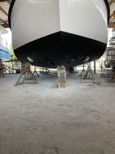 boatyard, Great Harbour N37, trawler for sale