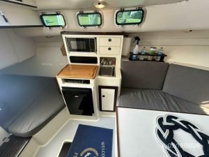 interior, Albin, trawler for sale