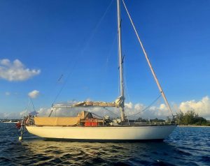 exterior, Nicholson 36, sailboat for sale